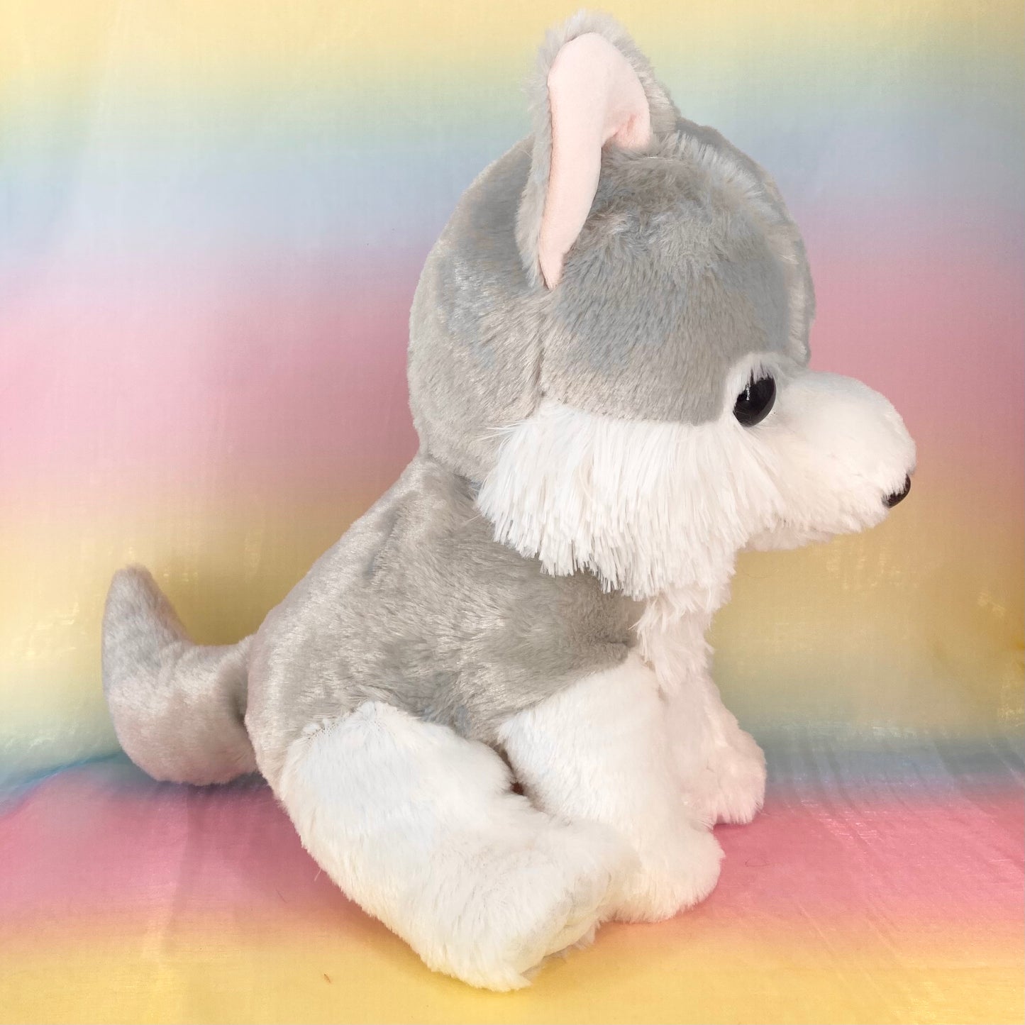 Mofutto Okami no Mure The Wolf - Grey with Blue Eyes - Large