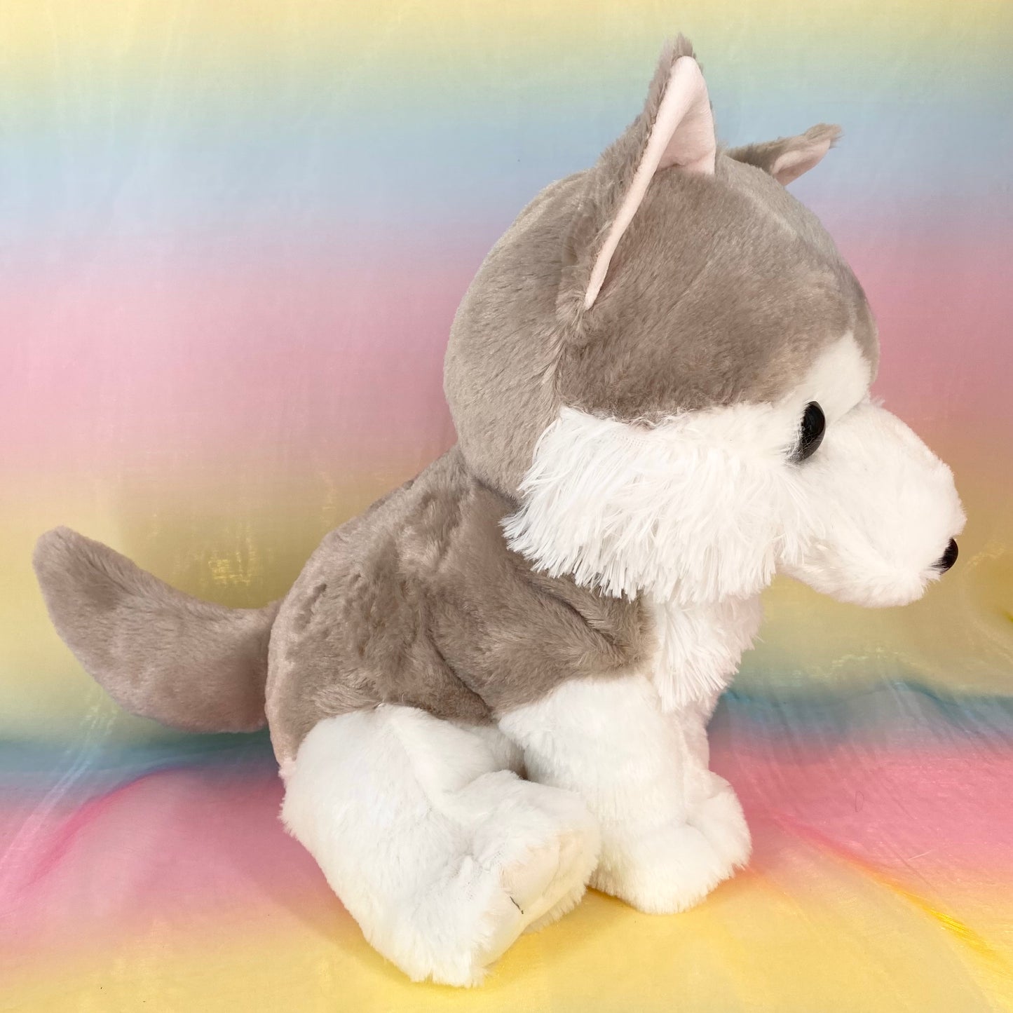 Mofutto Okami no Mure The Wolf - Grey with Brown Eyes - Large