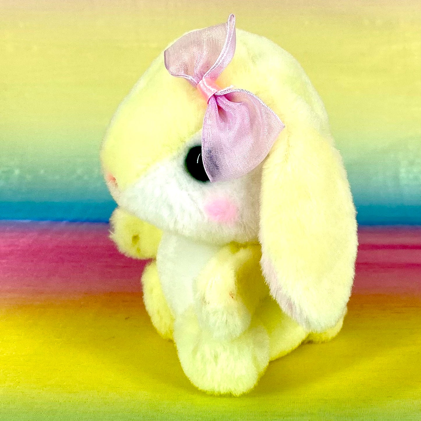 Poteusa Loppy The Rabbit - Lemon with Bow - Small