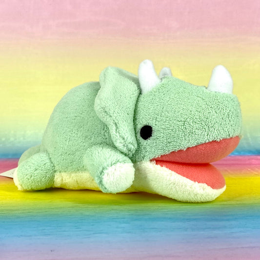 Tsumikko Kyouryu The Dinosaur - Green Triceratops - Small