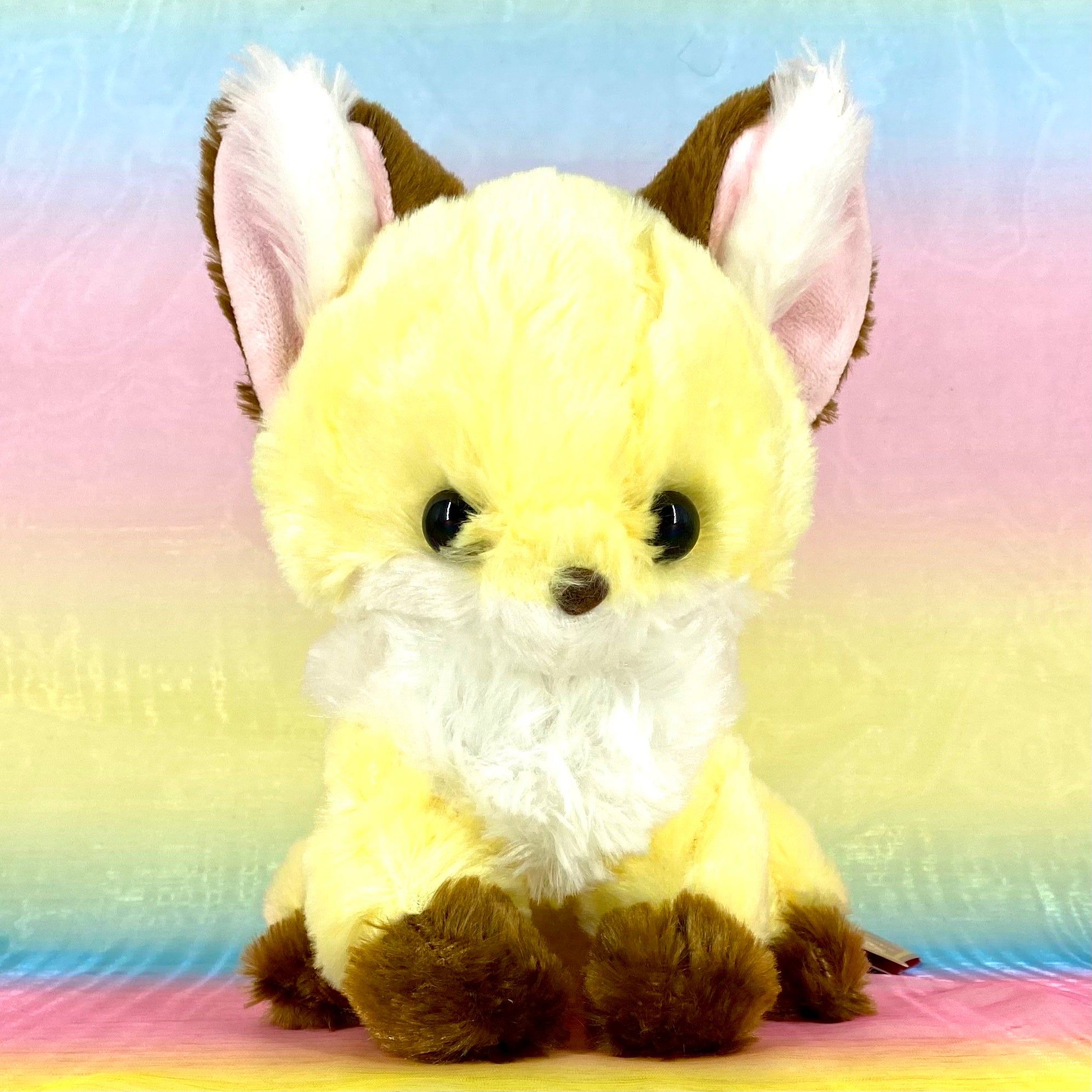 Fox Kitsune BIG Amuse Plush purchases Chokon to Kitsune Relaxing Yellow version