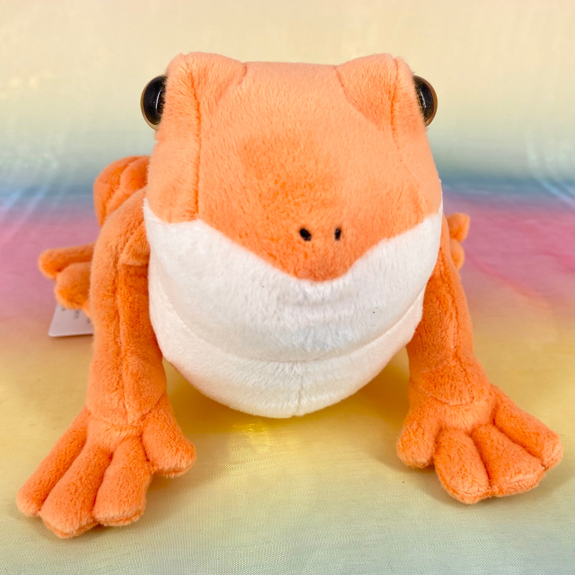 Pyoko-Pyoko The Tree Frog - Orange - Small – Pick-A-Plushie