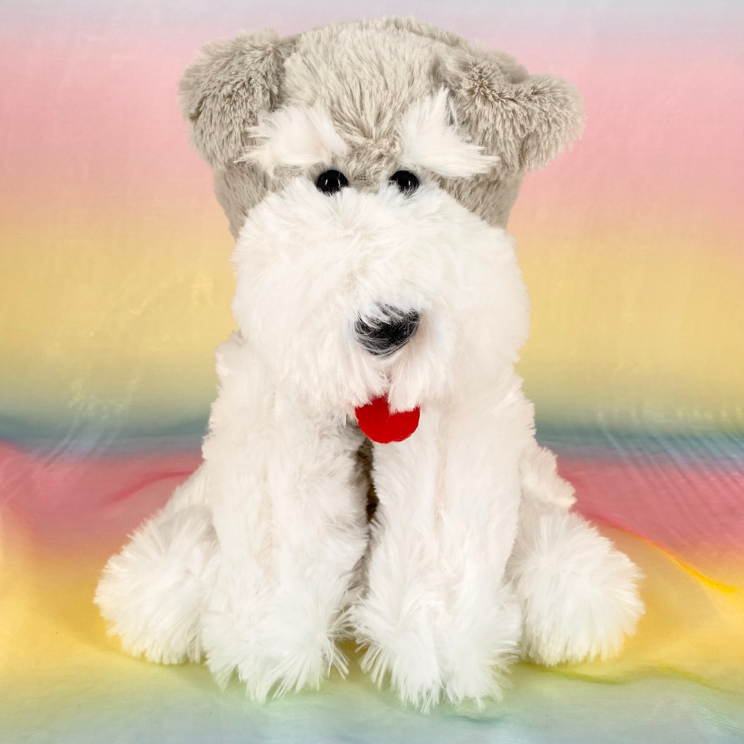 Miniature schnauzer plush stuffed animal online