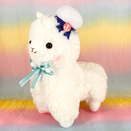 Alpacasso The Alpaca - Happy Marine White - Large