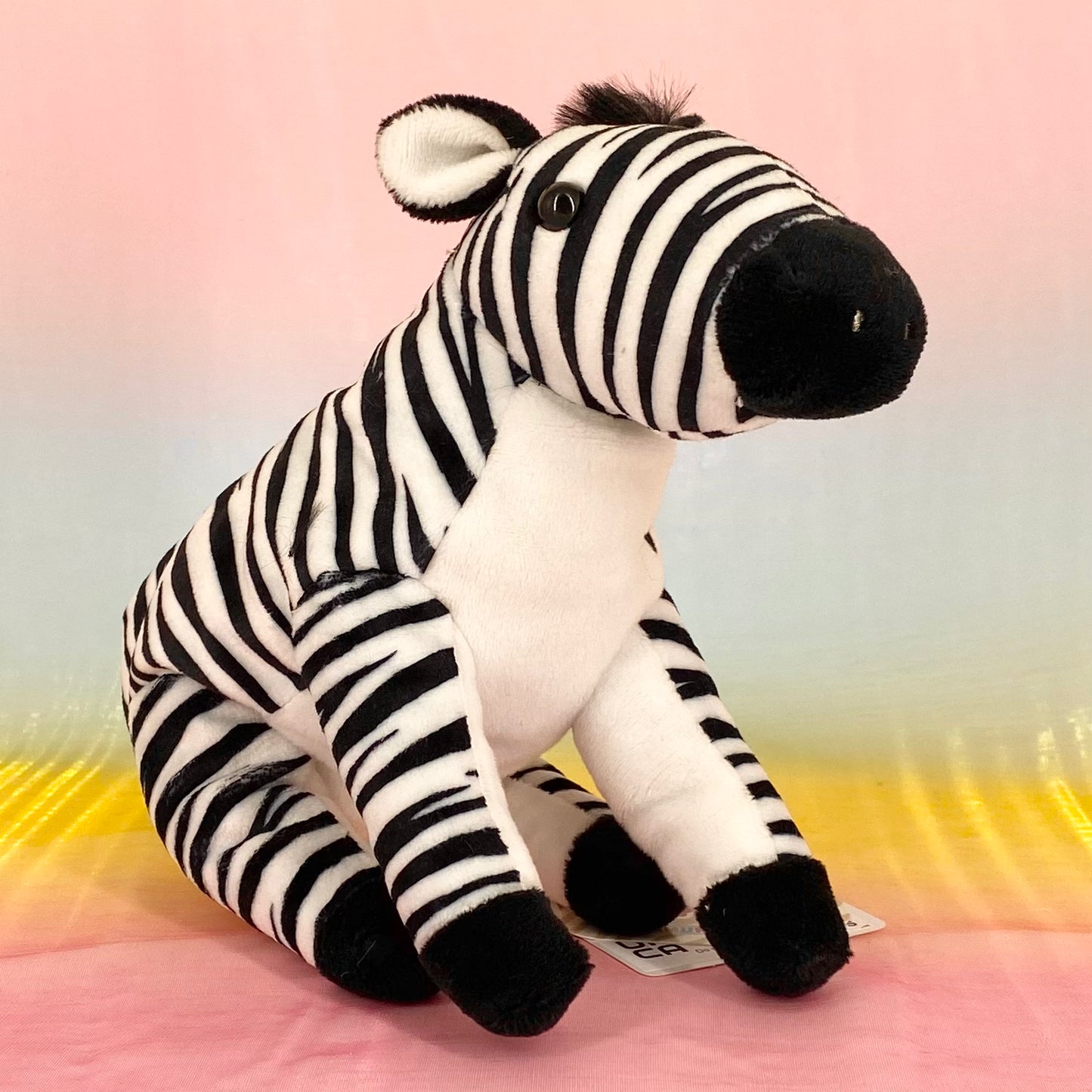 Shimauma The Zebra - White with Black Stripes - Small