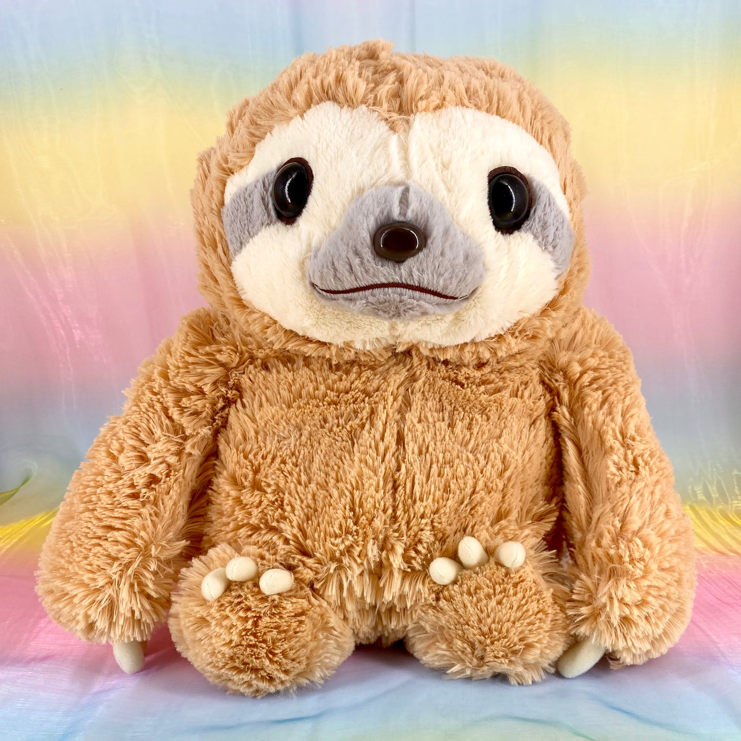 Mikke The Sloth - Fawn with Back Stripe - Large